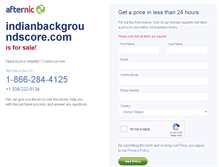 Tablet Screenshot of indianbackgroundscore.com